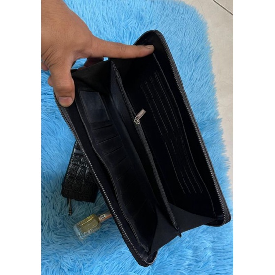 Clutch Pria / Tas tangan original Handbag Kulit pria/wanita premium botega Dompet Kartu