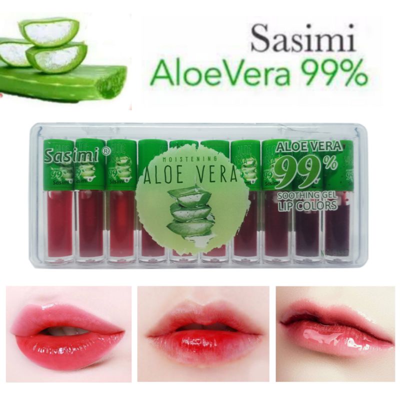 Liptint Aloevera sasimi 99 Liptin Sasimi aloevera 99%