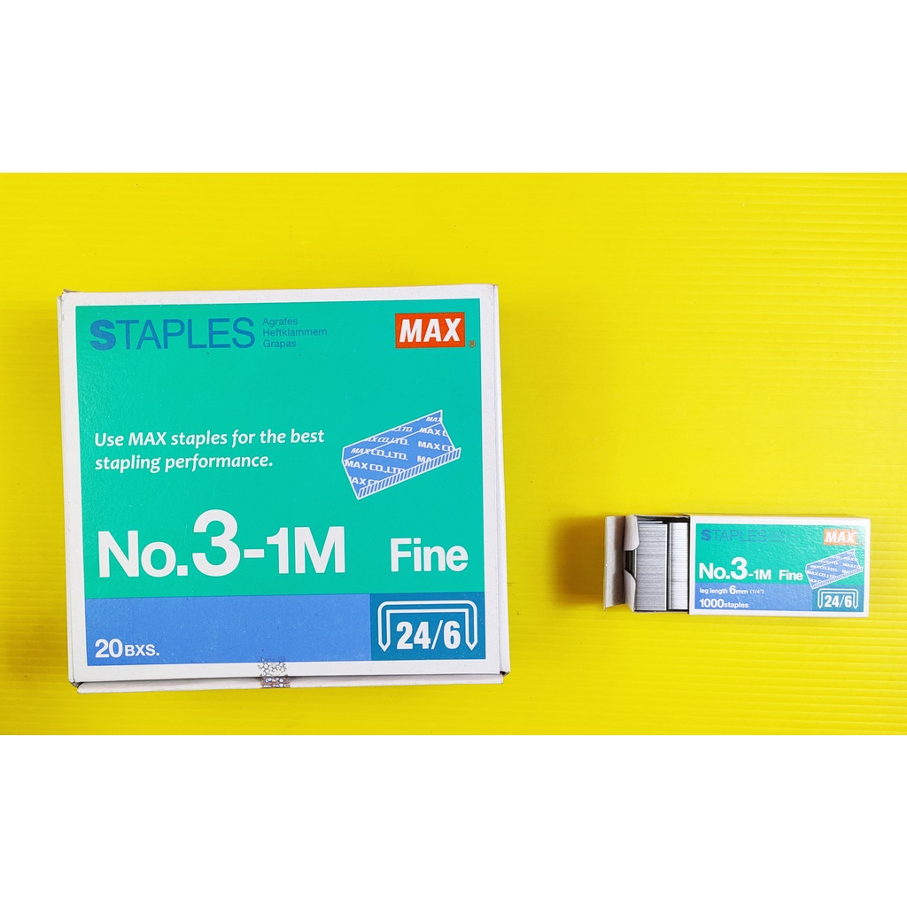 

ISI / REFILL HEKTER / STAPLES MAX NO. 3 - 1M ( NO. 3 )