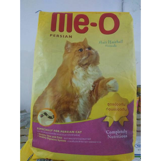 Ojol Meo makanan kucing persian anti hairball 6.8kg