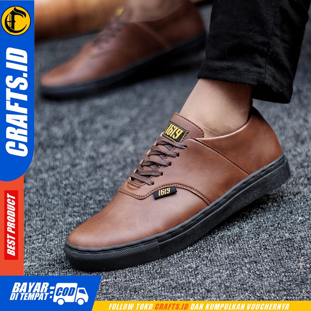 CRAFTS Garha - Sepatu Formal Pria Pantofel