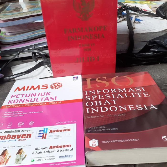 Jual Farmakope Indonesia Edisi 6,Mims Edisi 19,Iso Edisi 52.. Buku