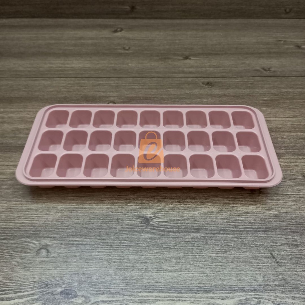 Cetakan es batu sekat 27  / cetakan es segi / cetakan es batu plastik / ice tray Asvita