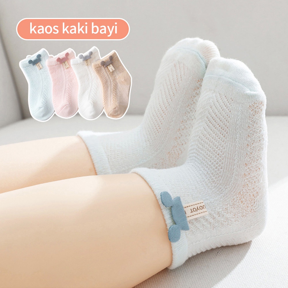 Aikoky Socks baby anti slip/Kaos kaki bayi anak/ Kaus kaki bayi lucu