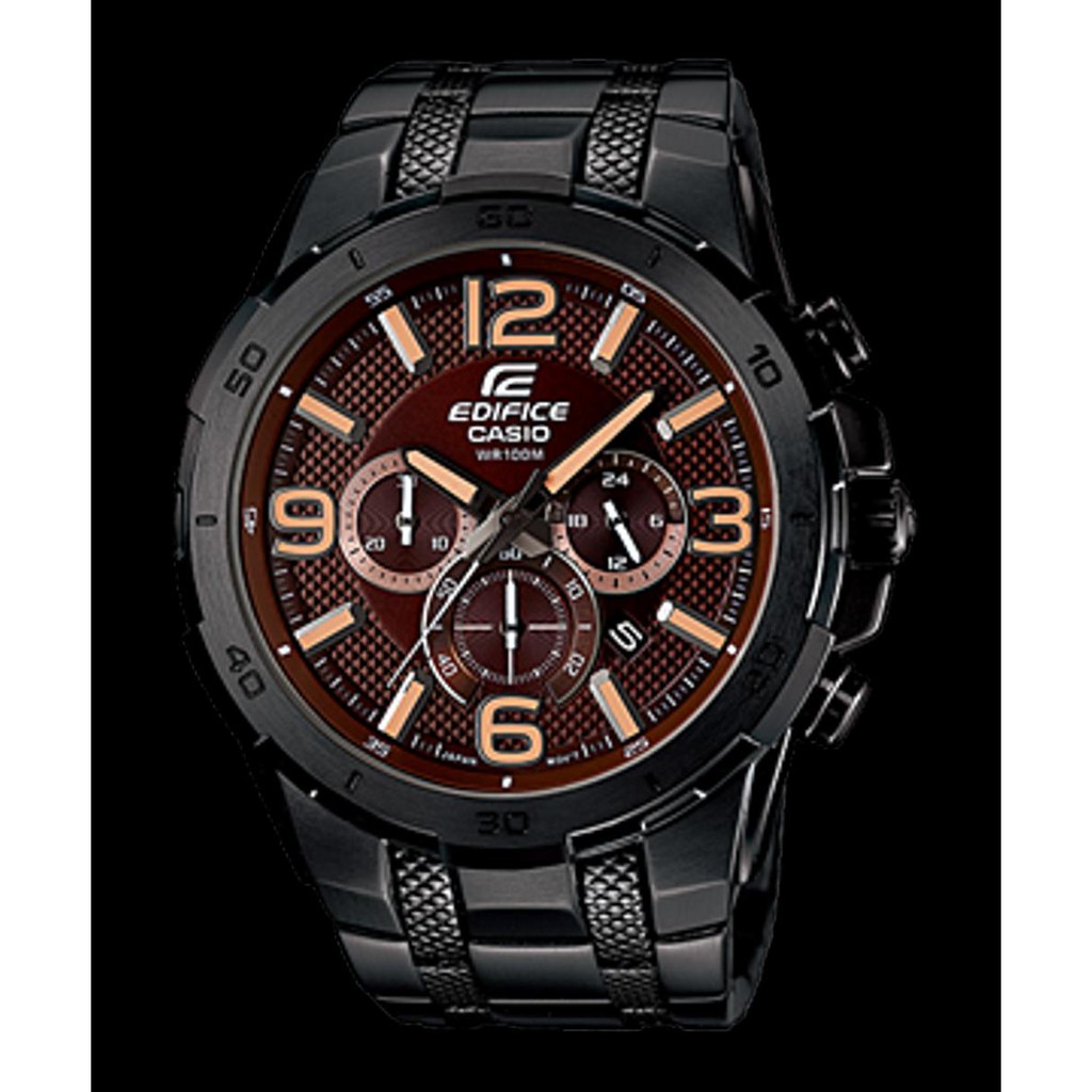 Jam Tangan Casio Edifice Original Pria EFR 538BK 5A