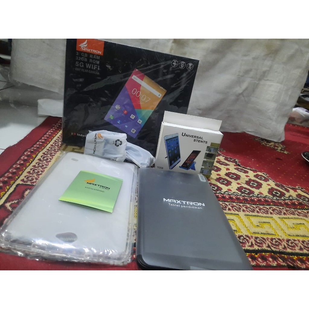 TABLET PENDIDIKAN MAXTRON GENIO SMART TAB 8 RAM 3/32 GB NEW/ TAB 8 INCH NEW