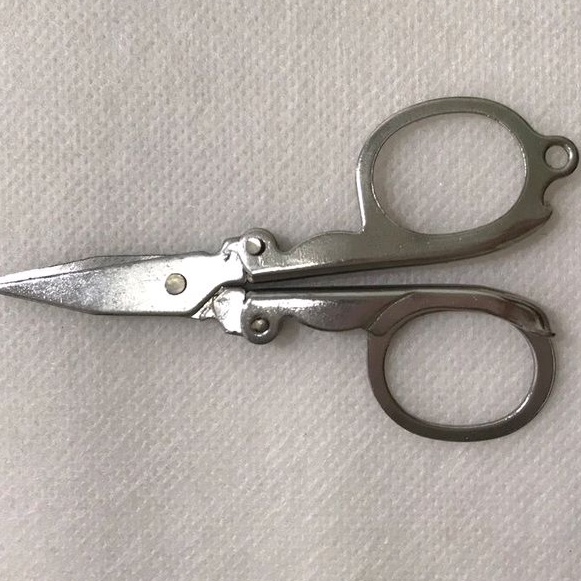 

Gunting Lipat Mini Stainless Tajam Trip Scissors Gunting Kecil