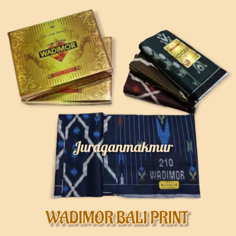 sarung wadimor bali print original/sarung motif bhs