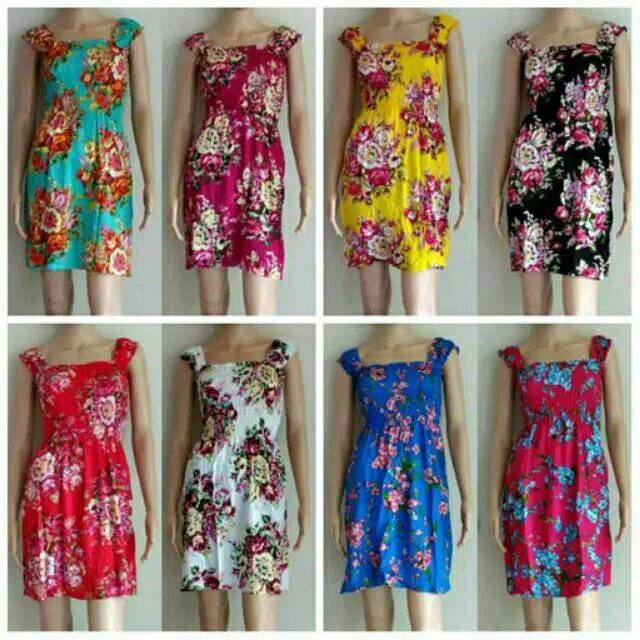 Dress kerut sabrina