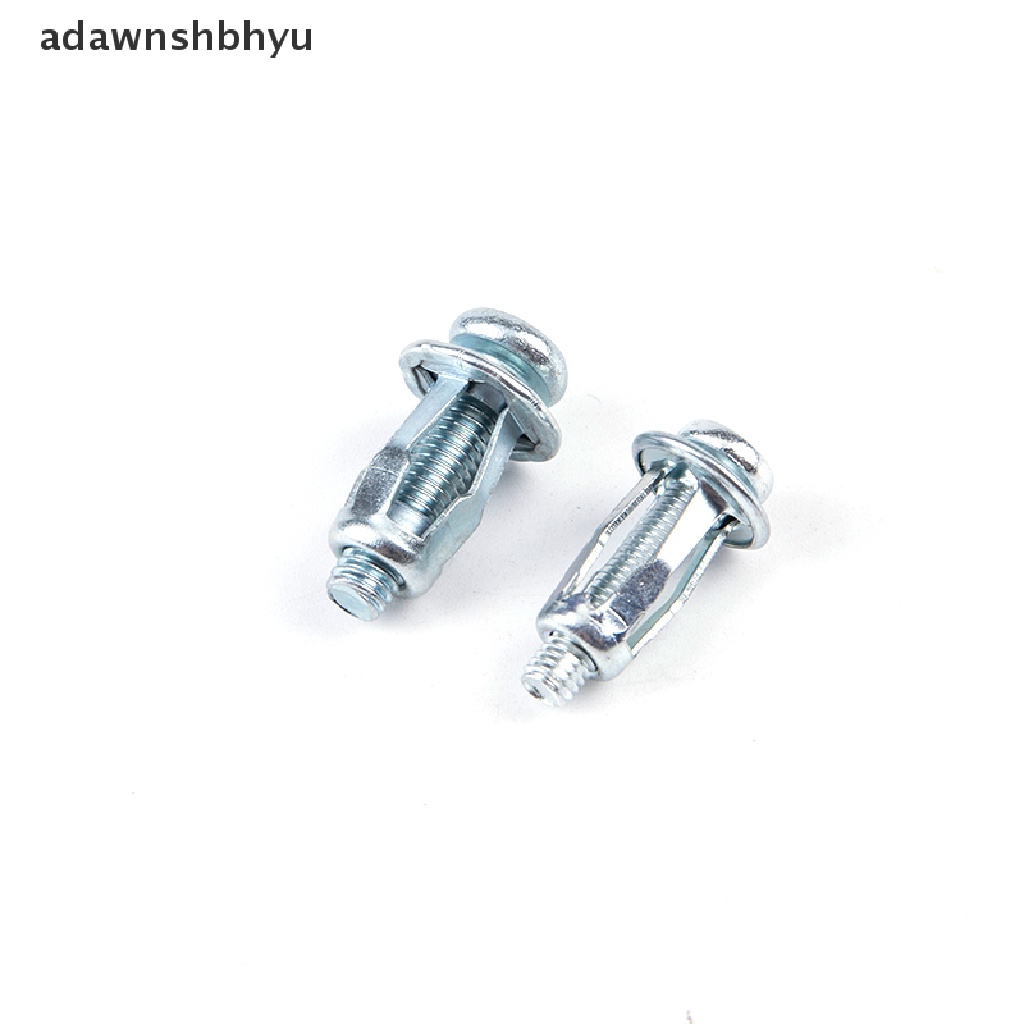 Adawnshbhyu 10pcs M5/M6 Jack Nuts Sekrup Mur Kelopak Sekrup Logam Mobil Untuk Kulit Besi Dinding Hollow