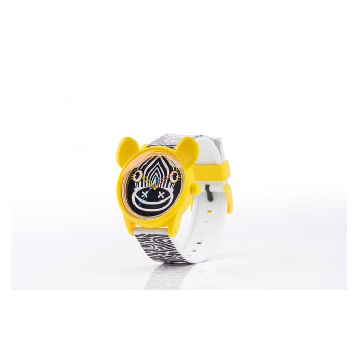 Q&Q QnQ QQ Smile Solar Jam Tangan Analog Karet RP02J800Y Original
