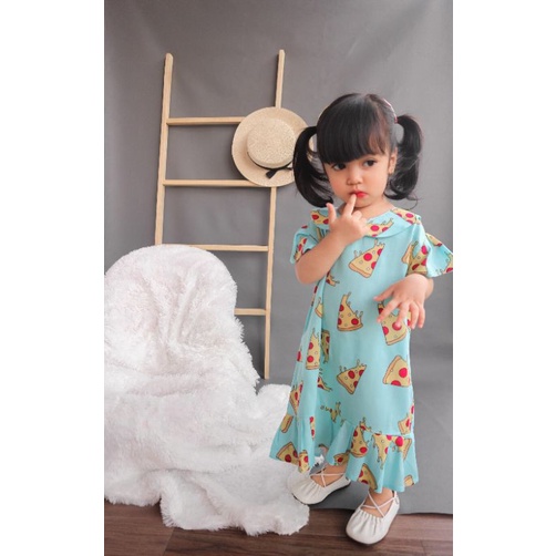 Daster anak rayon /  Daster anak / dress LILY / baju anak murah / daster balita