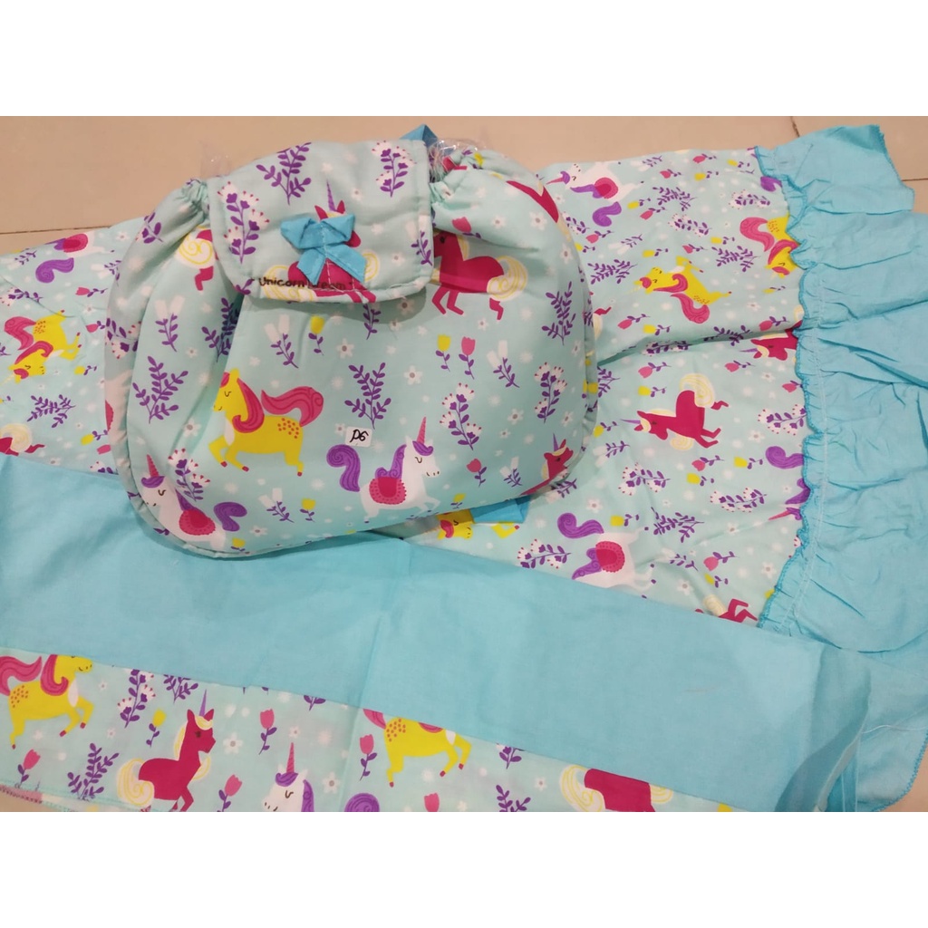 [CO 1K] - Mukena Anak Unicorn Dream Biru Size Baby