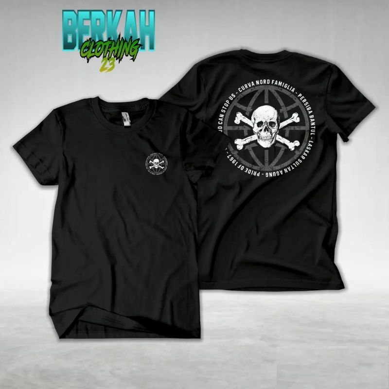 T-shrit kaos Persiba Bantul Curva nord Famiglia // Baju suporter Persiba bantul // Combed 24S