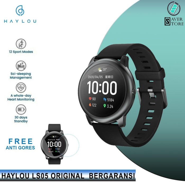 Smartwatch smart watch xiaomi Haylou Solar LS 05 original  Smartwatch Murah Jam Tangan Pintar Pria C