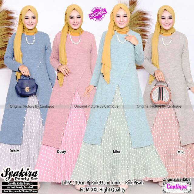 Syakira pearly set
