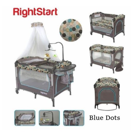 Right Start Baby Box Playard tempat Tidur Bayi Baby Box