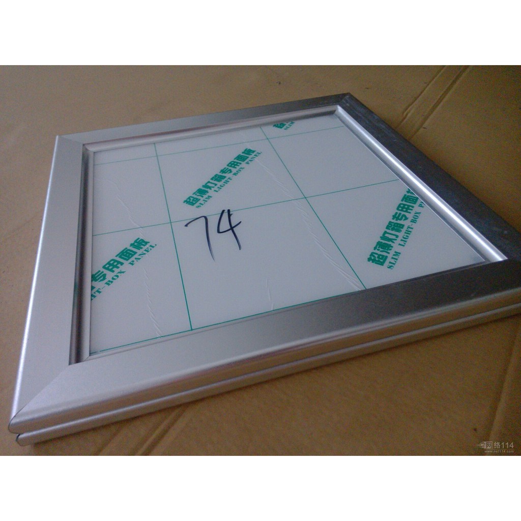 slim light box super tipis led frame menu