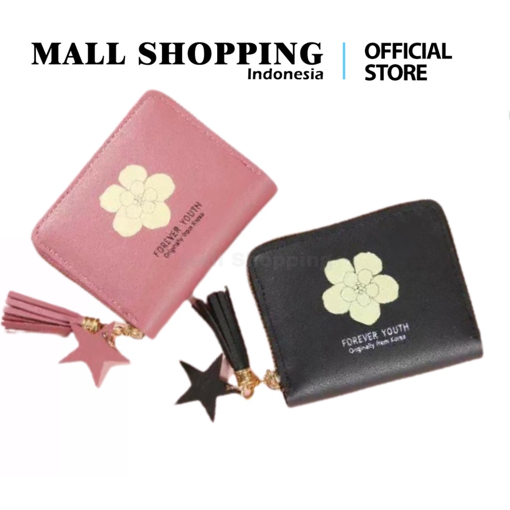 (COD) Dompet Mini Wanita Dompet Koin/Uang Kertas WanitaMALL SHOPPING