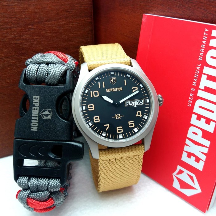 ORIGINAL Jam Tangan Pria Expedition E 6794 / E6794 / 6794 Garansi Resmi 1 Tahun.