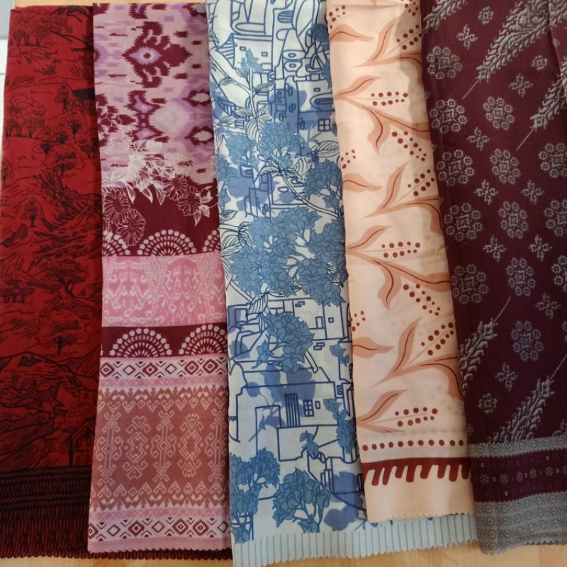 Voal Motif Laser Cut Premium Hijab Farsya Adeeva