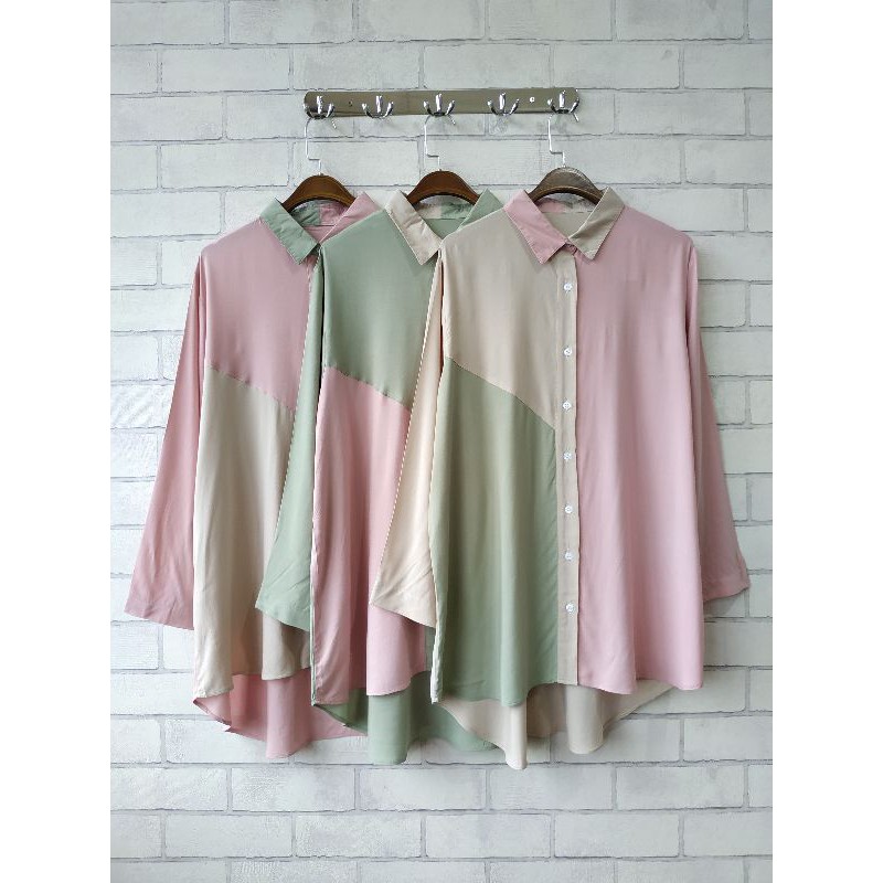 Grosir tunik kemeja loewee #2098.773