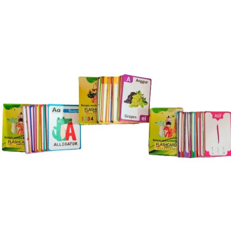 Flash Card Harga Reseller/Mainan Edukasi Anak Flash Card