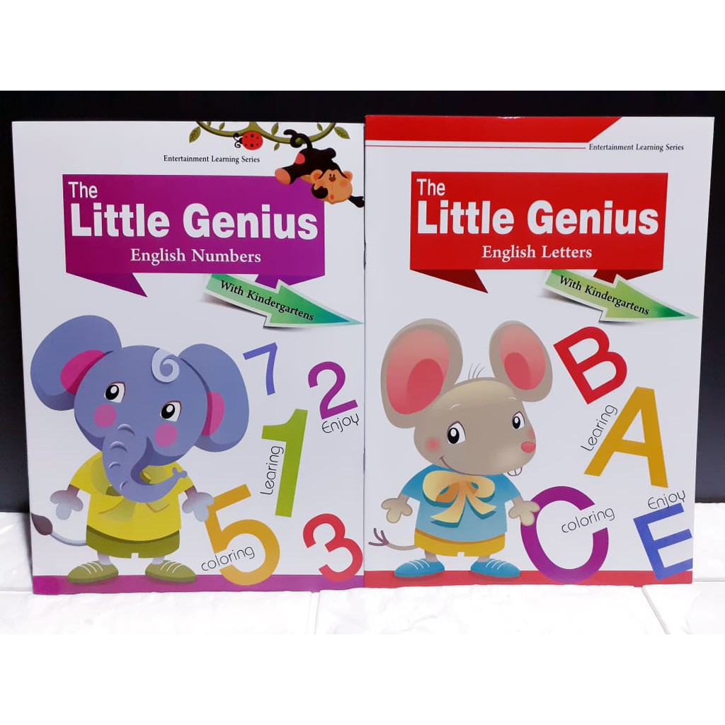 Jual ROYALE STATIONARY - BUKU THE LITTLE GENIUS BUKU MEWARNAI DAN ...