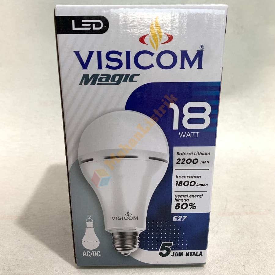 LAMPU LED EMERGENCY VISICOM 18 W LED EMERGECY VISICOM 18 WATT