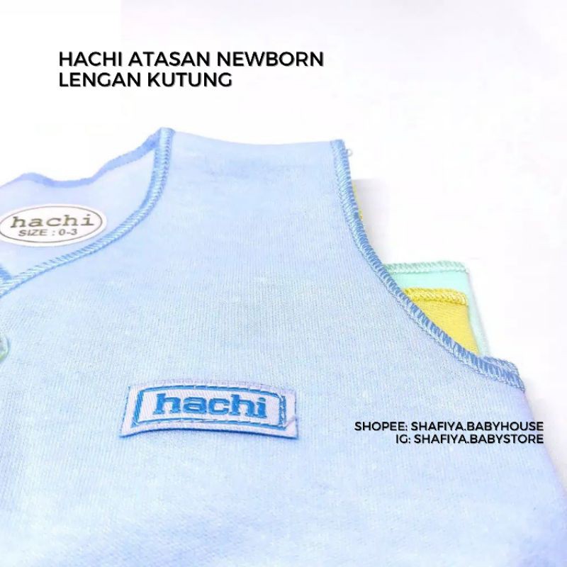 Hachi Baju Bayi Newborn Lengan Kutung