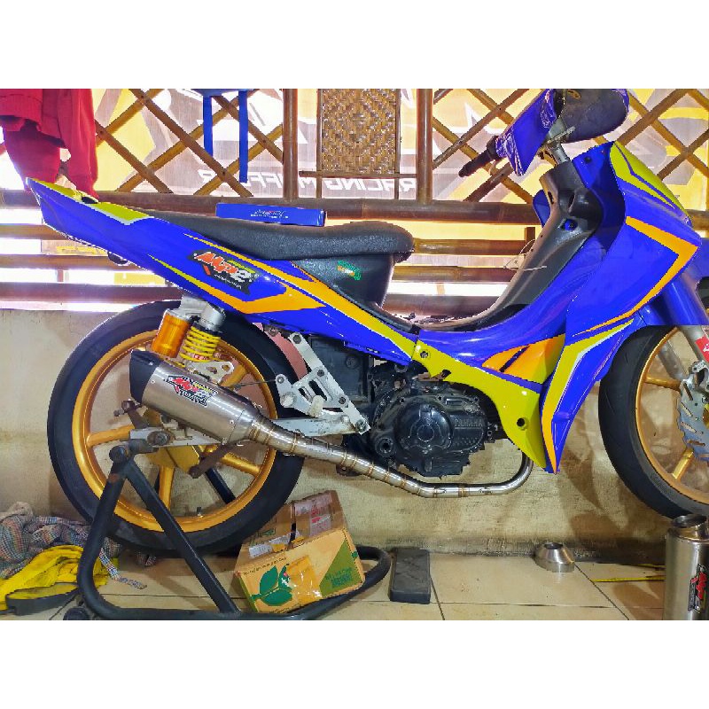 knalpot jupiter z mp2 muffler type DH1 new