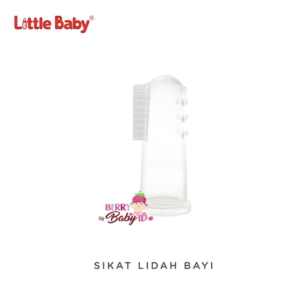 Little Baby Sikat Gigi dan Lidah Bayi GRATIS Wadah Baby Toothbrush Berry Mart