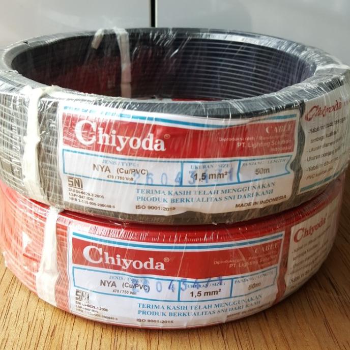 Kabel Nya Chiyoda 1,5 Mm Panjang 50M