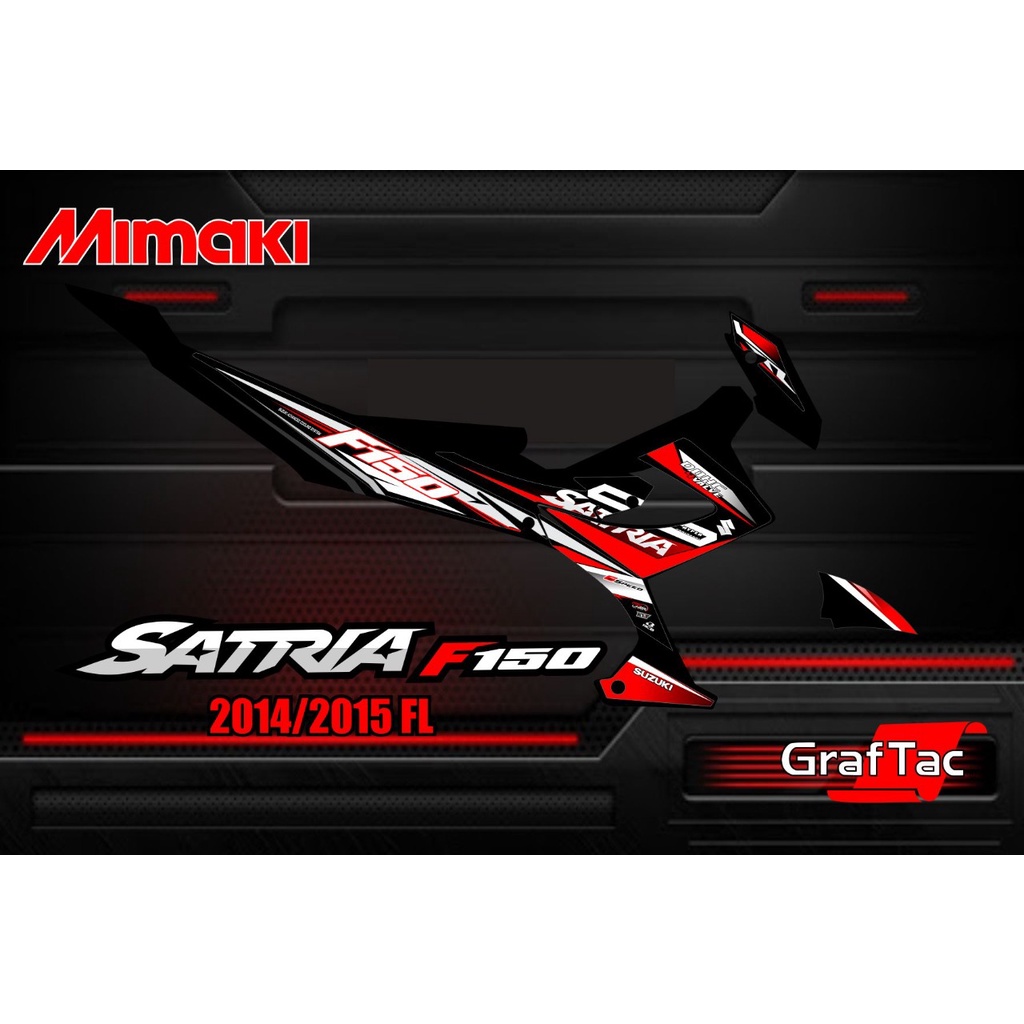 STRIPING SATRIA FU 2014