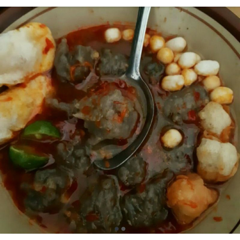 baso tulang rangu sambal geprek