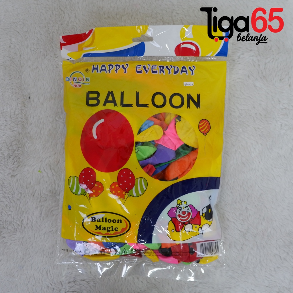 365 BALON ULTAH 1500-28 #41114 Balon Karet Bundar Bahan Tebal