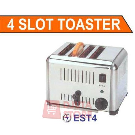 GETRA Toaster EST-4 (Pemanggang Roti 4 Slot)