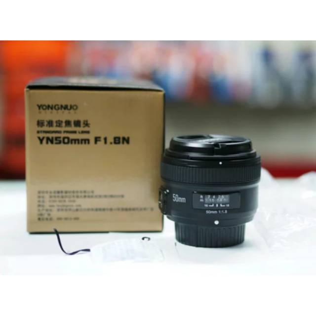 Lensa Yongnuo 50mm F1.8 Nikon/ Lensa Bokeh