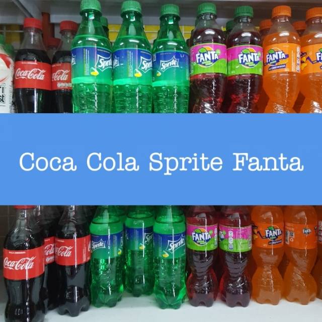 

COCA COLA, SPRITE, FANTA Minuman Soda