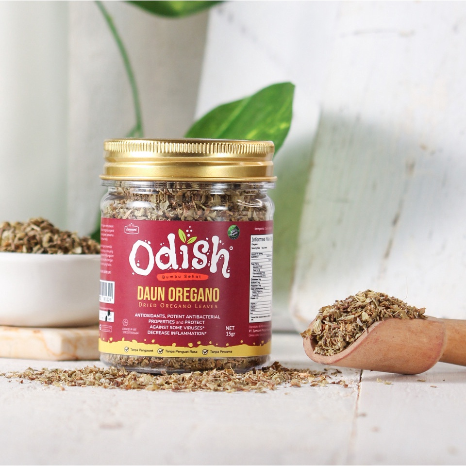 

Daun Oregano Odish 15gr | 100% Pure Oregano Leaves