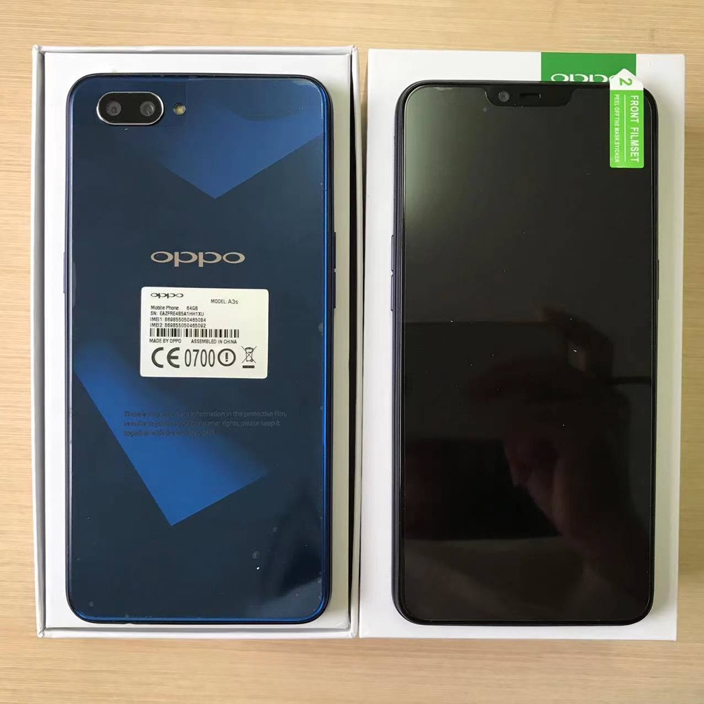 OPPO A3S RAM 6/128GB FULLSET GARANSI 12 BULAN