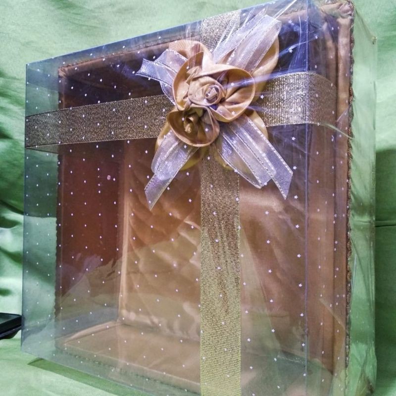 KOTAK HANTARAN  SESERAHAN SATUAN + KOTAK KUE SATUAN + MIKA KUE SATUAN + SOUVENIR PERNIKAHAN