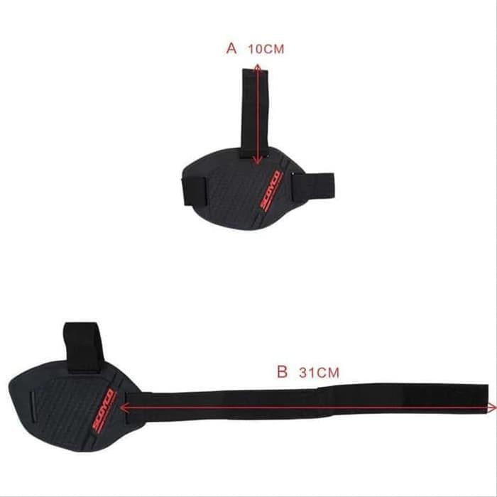 Shift Pad VOLTZ Protect Padding Gear Pelindung Sepatu Motor ShiftPad - Hitam