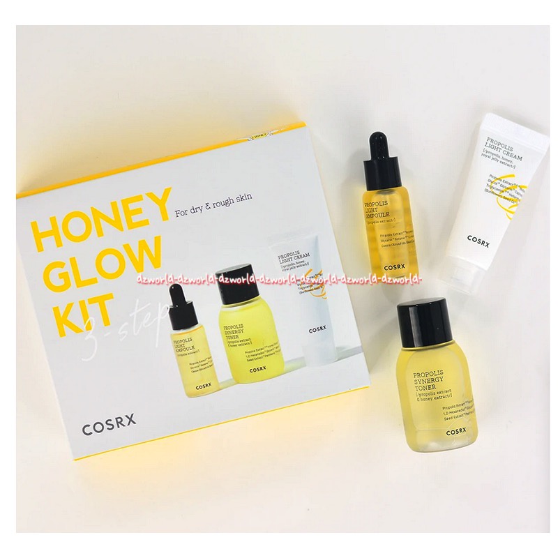 Cosrx Honey Glow Kit For Dry Rough Skin Kosmetik Untuk Kulit Glowing Glow Dari Korea