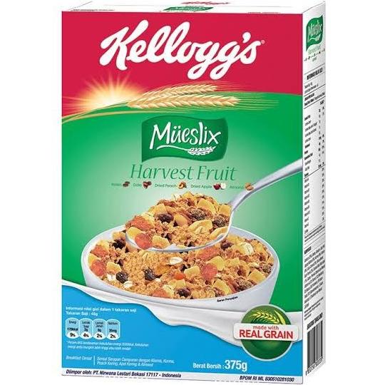 

kellogg's mueslix harvest fruit 375gr