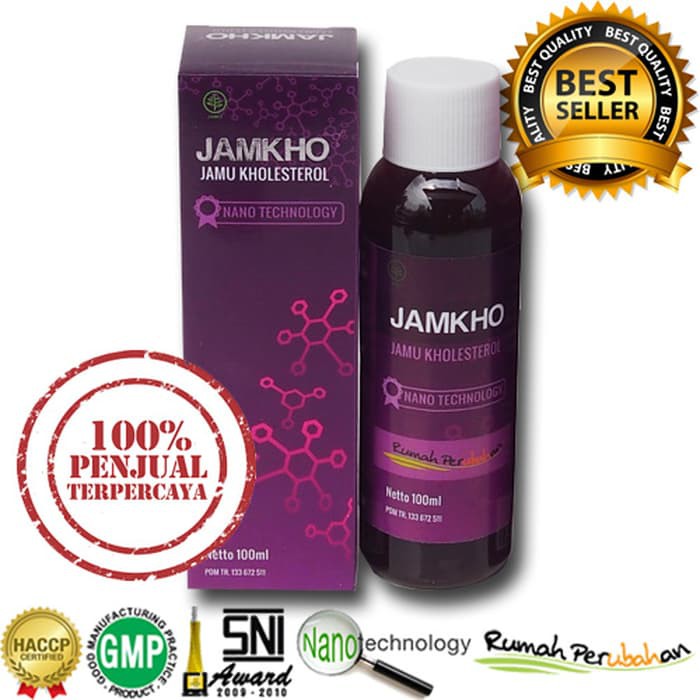 Jamkho Jamu Obat Herbal Kolesterol Asli Original 100 Ml Shopee Indonesia