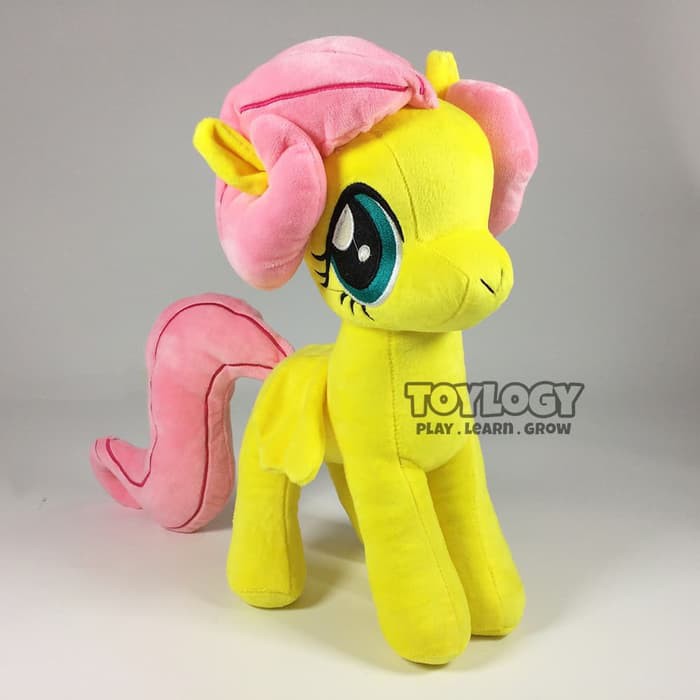 Boneka My Little Pony Kuning  ( Fluttershy Pony Doll ) - 16 inch