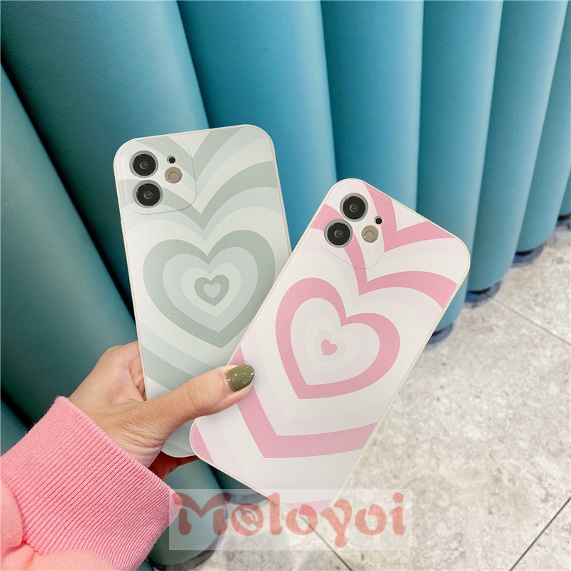 Soft Case Tpu Motif Hati Warna Gradasi Untuk Realme C31 c21y 8 8Pro C11 2021 C20 C25 C20A C15 7 C12 C11 5 5I 5S 6I 7I C17 C3 6S 6 C1 Czo 20a 30A