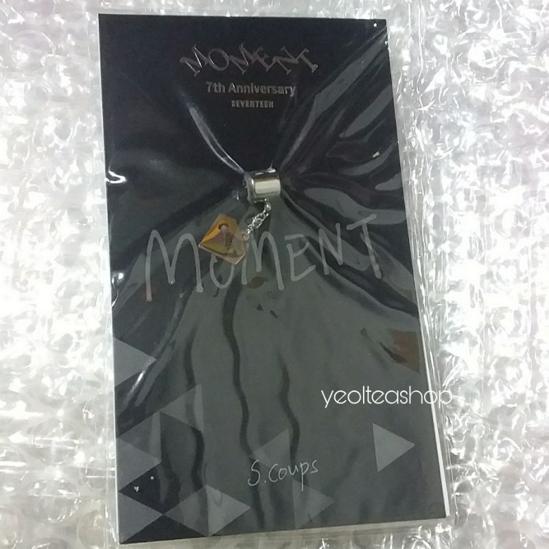 [BOOKED] Celebration Charm Member Scoups Sealed Merch 7th Anniversary Seventeen