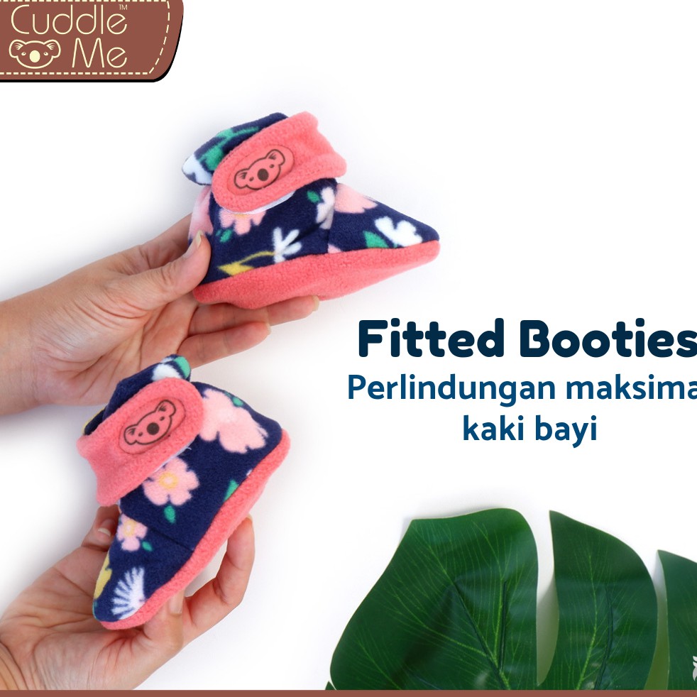 Fitted Booties Cuddle Me Kaos Kaki Bayi SNI Nyaman Ergonomis